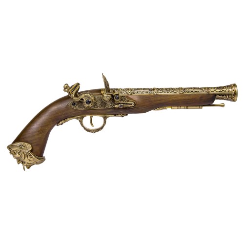 HFC FLINTLOCK GAS PISTOL GOLD (HG 502GOLD)