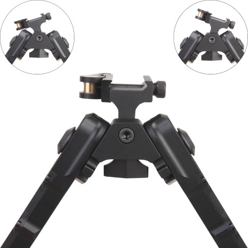 BIG DRAGON ALUMINUM BIPOD BLACK (BD-4275)