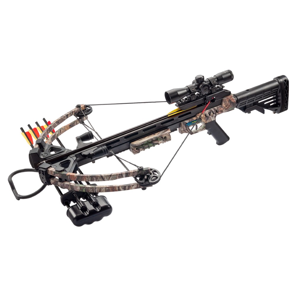 MAN KUNG COMPOUND CROSSBOW 185 LBS FOREST CAMO (MK-XB52GC)