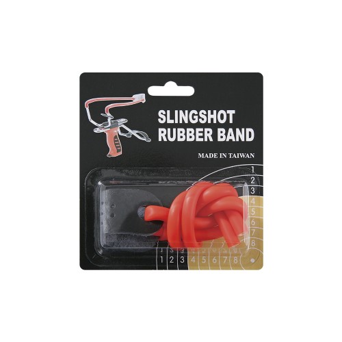 MAN KUNG SLINGSHOT RUBBER BAND ORANGE (MK-TR)