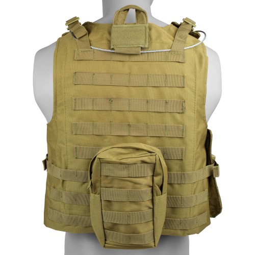 ROYAL TACTICAL VEST TAN (VT-1104T)