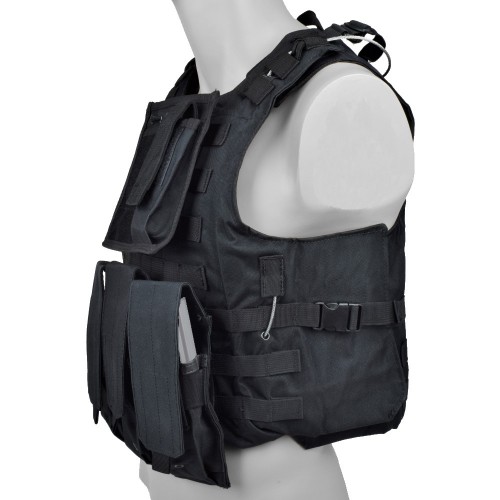 ROYAL TACTICAL VEST BLACK (VT-1104B)