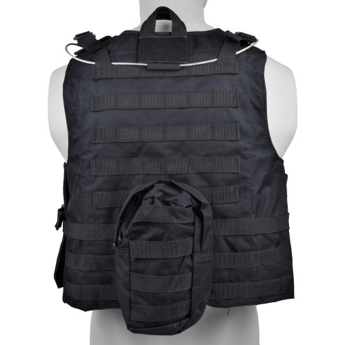 ROYAL TACTICAL VEST BLACK (VT-1104B)