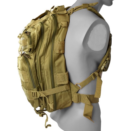 ROYAL TACTICAL BACKPACK 25 LITERS TAN (BK-504T)