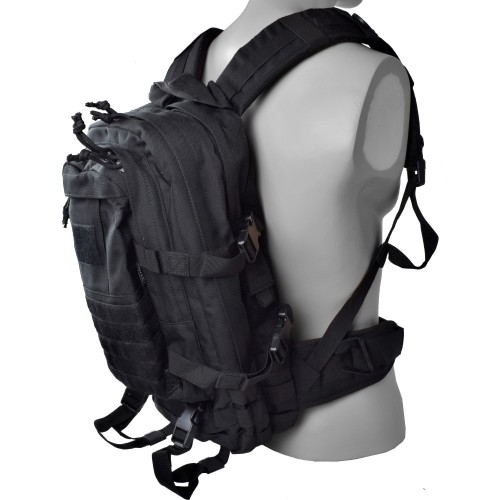 ROYAL TACTICAL 45L BACKPACK BLACK (Y19613-B)