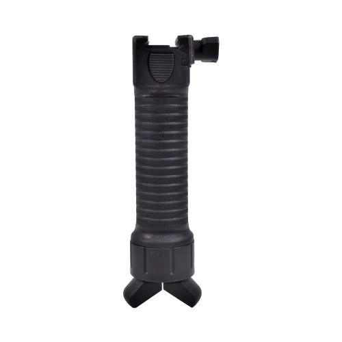 BIG DRAGON VERTICAL FOREGRIP WITH BIPOD BLACK (BD-0121)