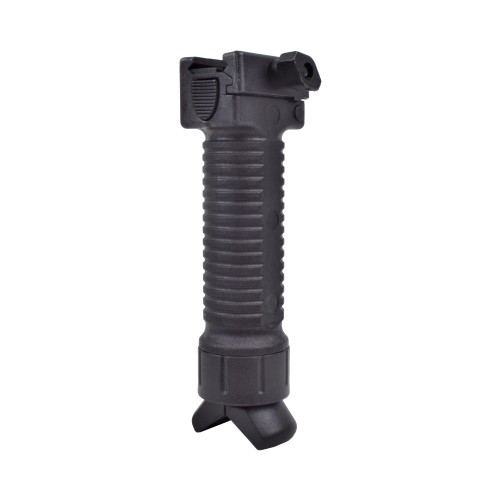 BIG DRAGON VERTICAL FOREGRIP WITH BIPOD BLACK (BD-0121)