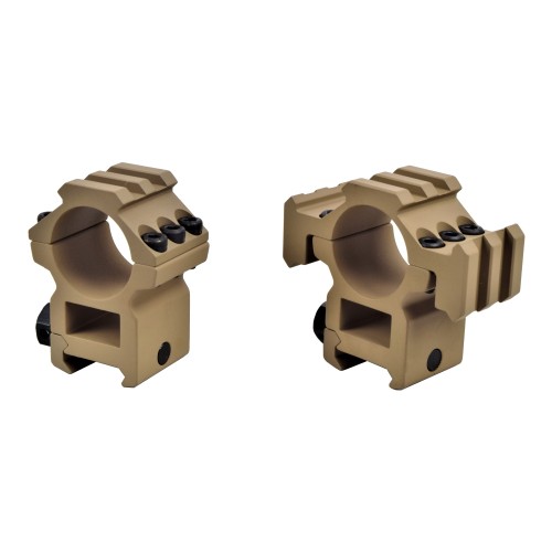 BIG DRAGON SCOPE MOUNT 30mm FOR WEAVER RAILS TAN (BD-9168B)