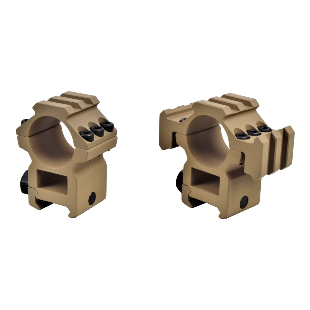 BIG DRAGON SCOPE MOUNT 30mm FOR WEAVER RAILS TAN (BD-9168B)