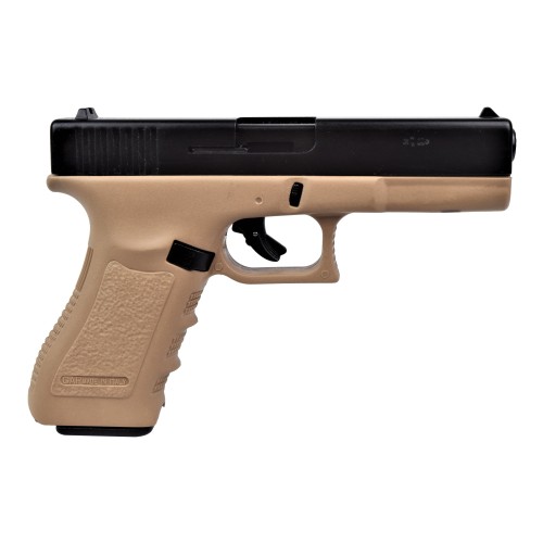 BRUNI GUNS PISTOLA A SALVE GAP CALIBRO 9mm NERA/TAN (BR-1401BT)