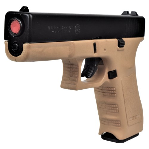 BRUNI GUNS PISTOLA A SALVE GAP CALIBRO 9mm NERA/TAN (BR-1401BT)