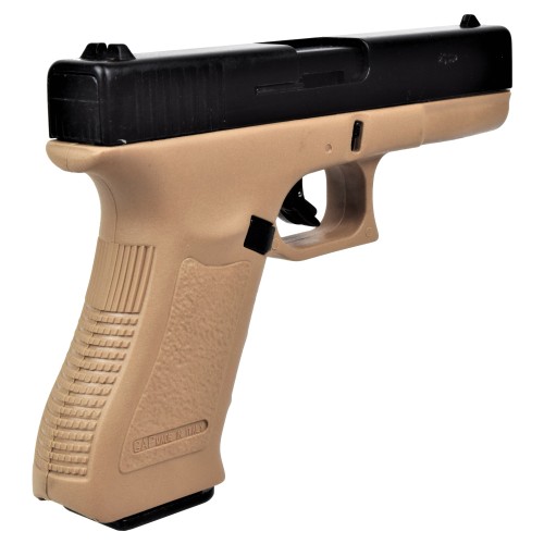 BRUNI GUNS PISTOLA A SALVE GAP CALIBRO 8mm NERA/TAN (BR-1400BT)