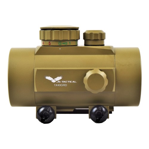 JS-TACTICAL RED DOT TUBE 46MM TAN (JS-1X46GRDTAN)