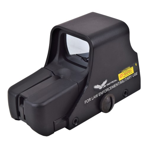 JS-TACTICAL COMPACT RED DOT REAR CONTROLS BLACK (JS-RD551)