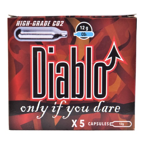 DIABLO BOMBOLETTE CO2 12g SET DA 5 PEZZI (C5DIABLO)