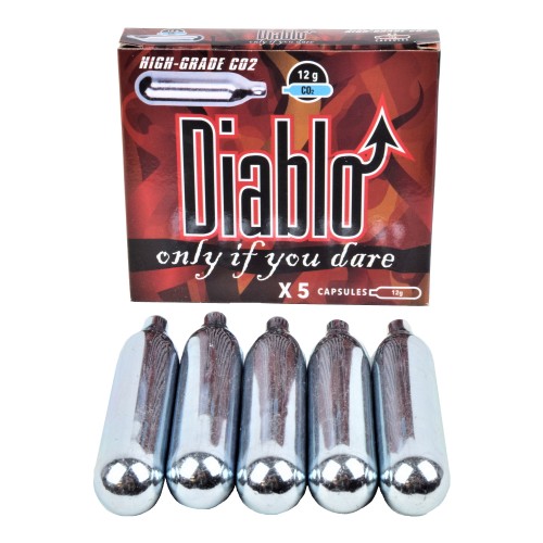 DIABLO BOMBOLETTE CO2 12g SET DA 5 PEZZI (C5DIABLO)