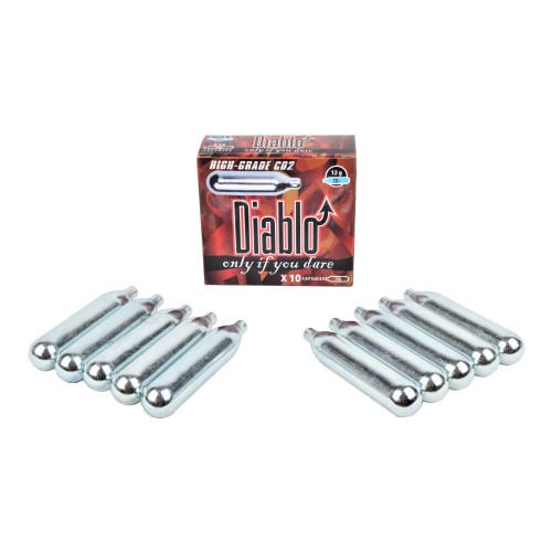 DIABLO CO2 12g CARTRIDGES 10 PIECES SET (C10DIABLO)