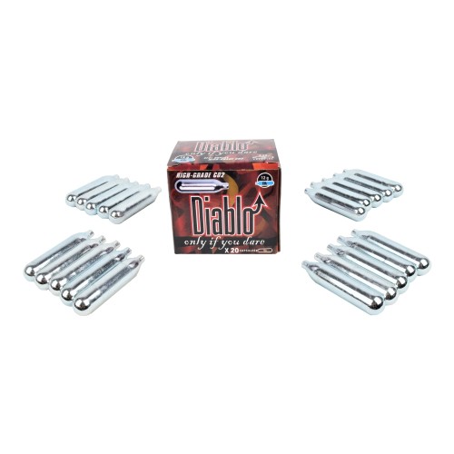 DIABLO BOMBOLETTE CO2 12g SET DA 20 PEZZI (C20DIABLO)