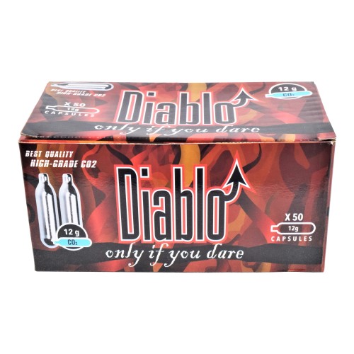 DIABLO BOMBOLETTE CO2 12g SET DA 50 PEZZI (C50DIABLO)