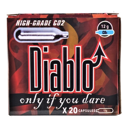 DIABLO BOMBOLETTE CO2 12g SET DA 20 PEZZI (C20DIABLO)