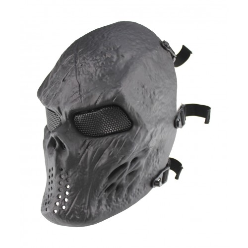 BLOODED SKULL MASK BLACK (WO-MA79B)