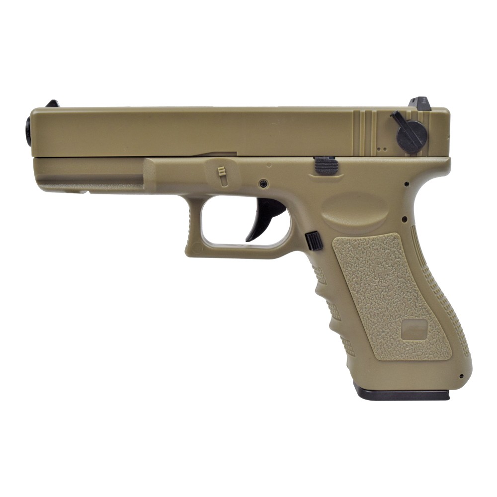 CYMA ELECTRIC PISTOL C18 MOSFET VERSION TAN (CM030UPT)