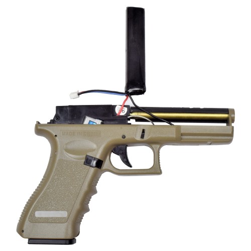 CYMA ELECTRIC PISTOL C18 MOSFET VERSION TAN (CM030UPT)