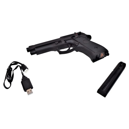 CYMA ELECTRIC PISTOL 92 MOSFET AND LI-PO VERSION BLACK (CM126UP)