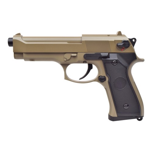 CYMA ELECTRIC PISTOL 92 MOSFET AND LI-PO VERSION TAN (CM126UPT)