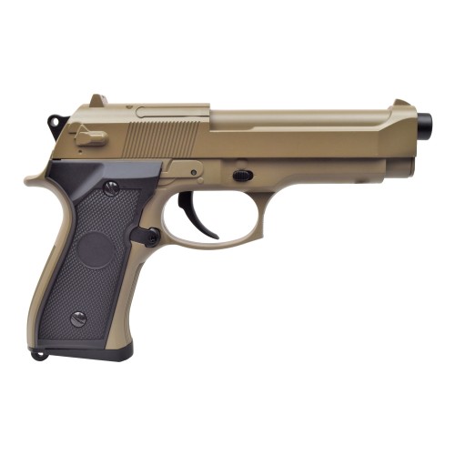 CYMA ELECTRIC PISTOL 92 MOSFET AND LI-PO VERSION TAN (CM126UPT)