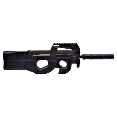 CYMA ELECTRIC RIFLE P90 SILENCER VERSION BLACK (CM060B)