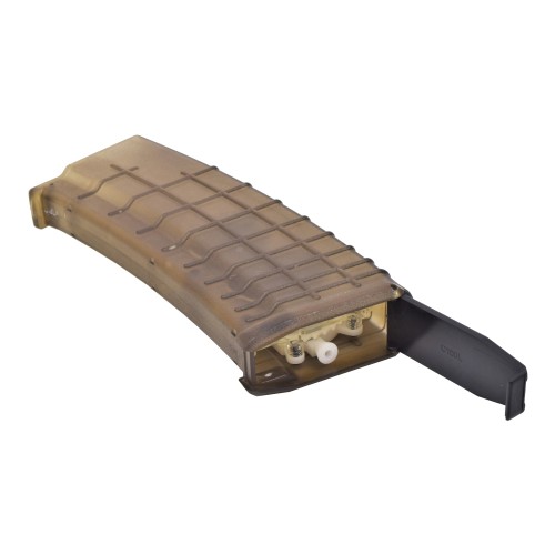 CYMA HI-CAP 360 ROUNDS MAGAZINE FOR AK SERIES TRANSPARENT (C106L)