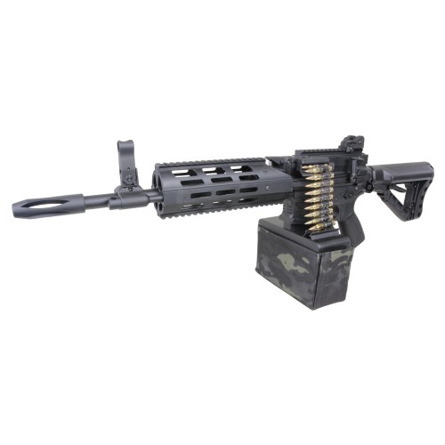 G&G ELECTRIC RIFLE CM16 LMG STEALTH (GG-CM16LMGS)