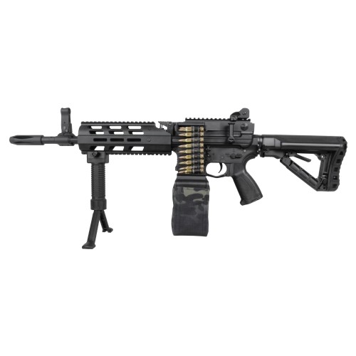 G&G ELECTRIC RIFLE CM16 LMG STEALTH (GG-CM16LMGS)