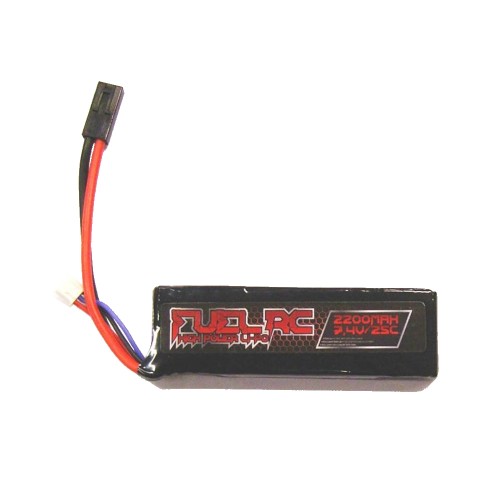 FUEL BATTERIA LI-PO 7.4V X 2200MAH 25C (FL-7.4X2200)