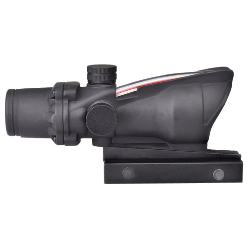 AIM-O ACOG FIBER OPTIC RED DOT BLACK (AO1001-B)