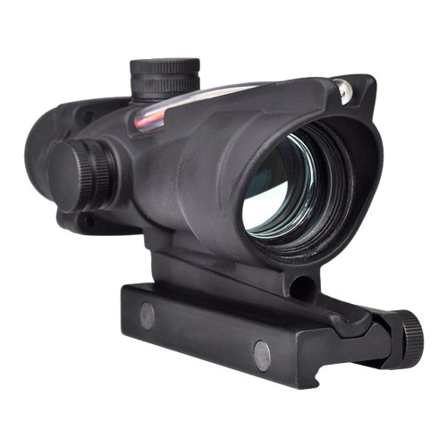 AIM-O ACOG FIBER OPTIC RED DOT BLACK (AO1001-B)