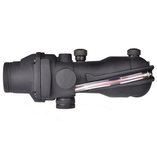 AIM-O ACOG FIBER OPTIC RED DOT BLACK (AO1001-B)