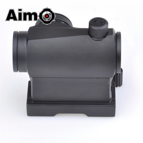 AIM-O RED DOT CON ATTACCO QD CON RIALZO NERO (AO5014-B)