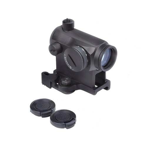 AIM-O RED DOT CON ATTACCO QD CON RIALZO NERO (AO5014-B)