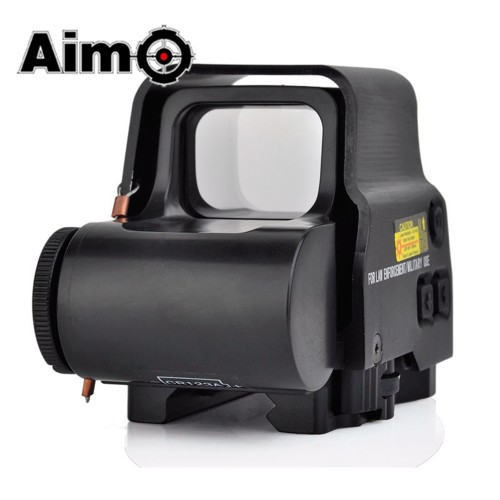 AIM-O RED DOT COMPATTO COMANDI LATERALI NERO (AO3056-B)