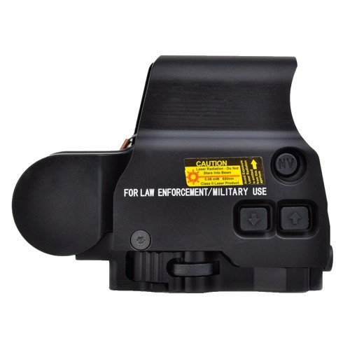 AIM-O COMPACT RED DOT SIDE CONTROLS BLACK (AO3056-B)