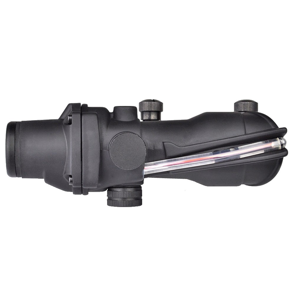 AIMO RIFLE SCOPE ZOOM 4X LENS 32MM FIBER OPTIC BLACK (AO1002B