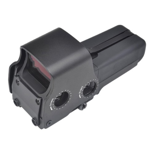 AIM-O OLOGRAPHIC RED DOT SIDE CONTROLS BLACK (AO5064-B)