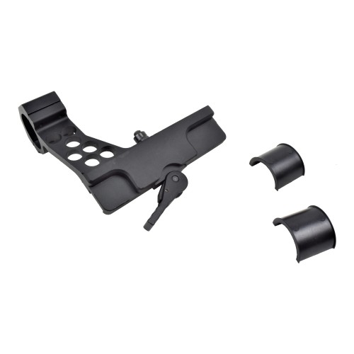 AIM-O SIDE SCOPE MOUNT SINGLE RING FOR AK BLACK (AO9026-B)