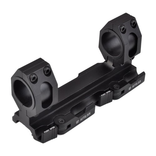 AIM-O ATTACCO PER OTTICHE DIAMETRO 30mm/1" NERO (AO9012-B)