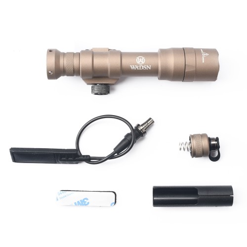 WADSN TACTICAL LED DUAL FUEL FLASHLIGHT DARK EARTH (WD4001-T)