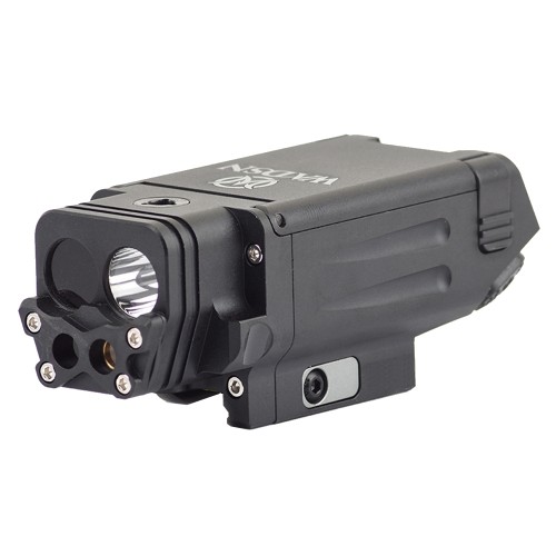 WADSN RED LASER WITH FLASHLIGHT AND INFRARED FOR PISTOLS BLACK (WM114-B)