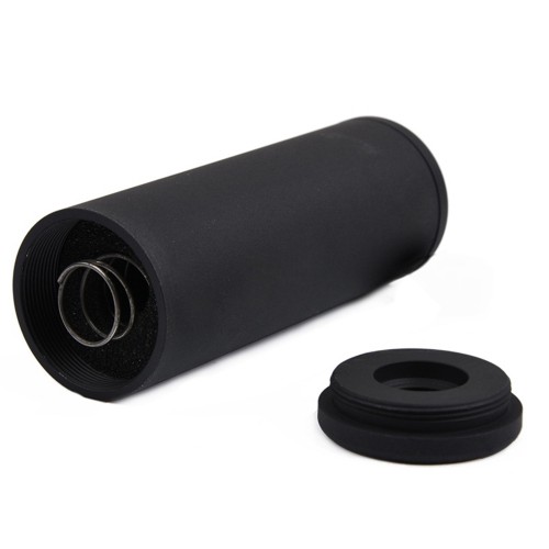 METAL SMOOTH STYLE SILENCER 100X35 VERSION BLACK (ME2020-B)