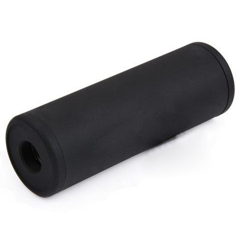 METAL SMOOTH STYLE SILENCER 100X35 VERSION BLACK (ME2020-B)